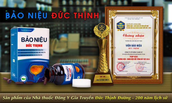 Bảo Niệu Đức Thịnh lọt TOP 100 Thương hiệu nổi tiếng Đất Việt năm 2019