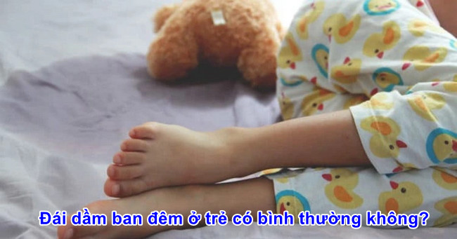 dai dam ban dem o tre co binh thuong khong